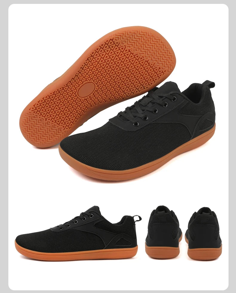 Scarpe Da Passeggio Traspiranti In Mesh Unisex A Punta Larga Per Uomo Comode Scarpe Sportive Per Esterni
