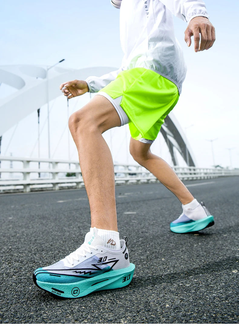 Scarpe Da Corsa Uomo Piastra In Carbonio 3.0 Maratona Rimbalzo Stabile Resistenti All Usura Scarpe Ginnastica Allenamento