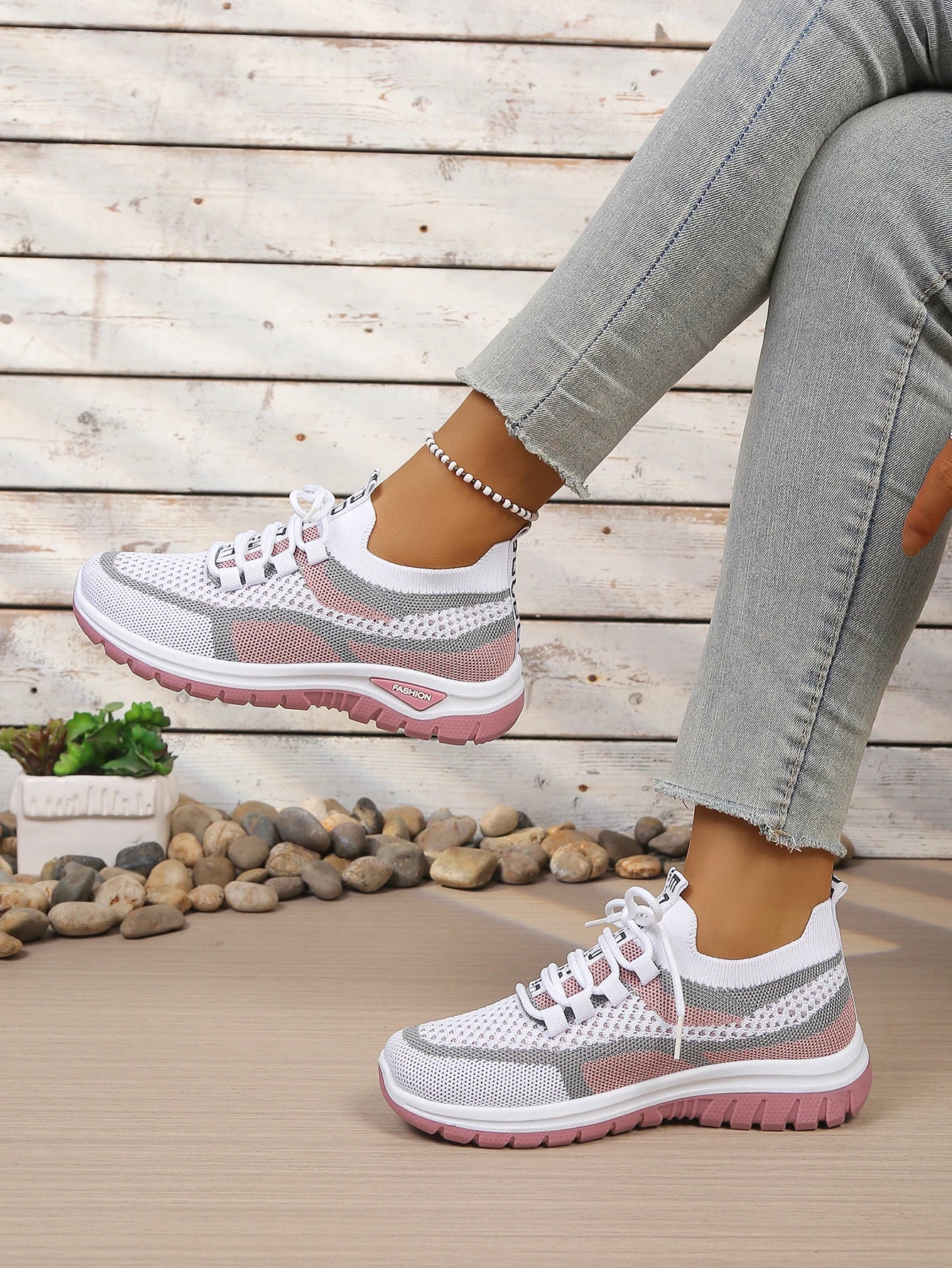 Scarpe Da Donna Estate 2026 Sneaker Casual Nuovo Stile Bicolore Scarpe Da Lavoro Versatili E Alla Moda