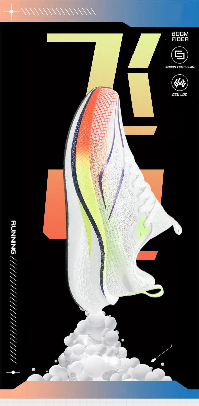 Scarpe Da Corsa Ultra Leggere E Traspiranti Con Piastra In Carbonio Per Uomo E Donna Da Competizione Comode Elastiche