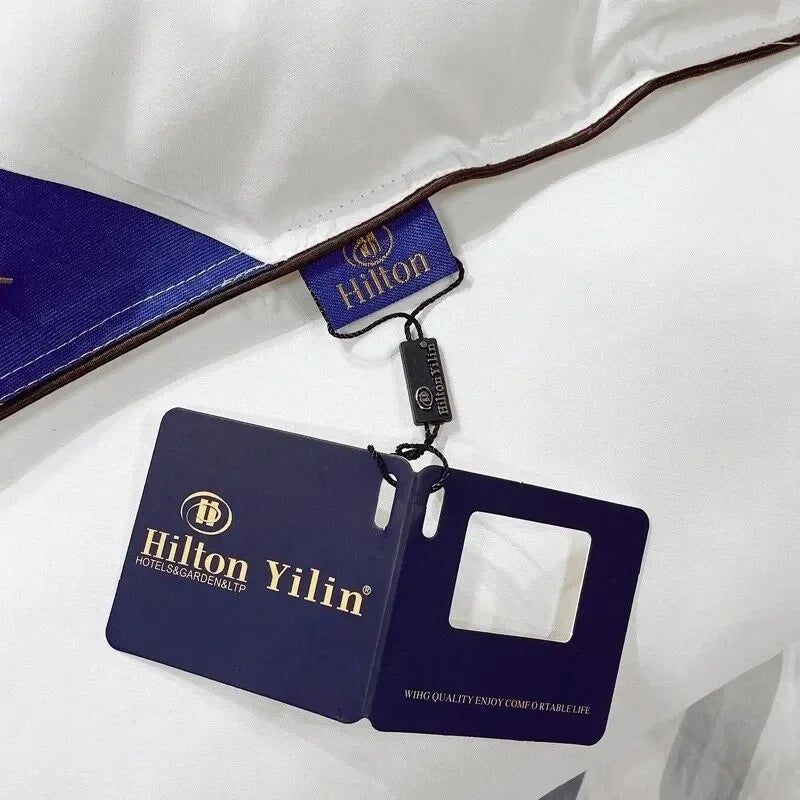 Hilton 5 Stelle Piumino Quattro Stagioni Letto Matrimoniale Caldo Trapunta Invernale