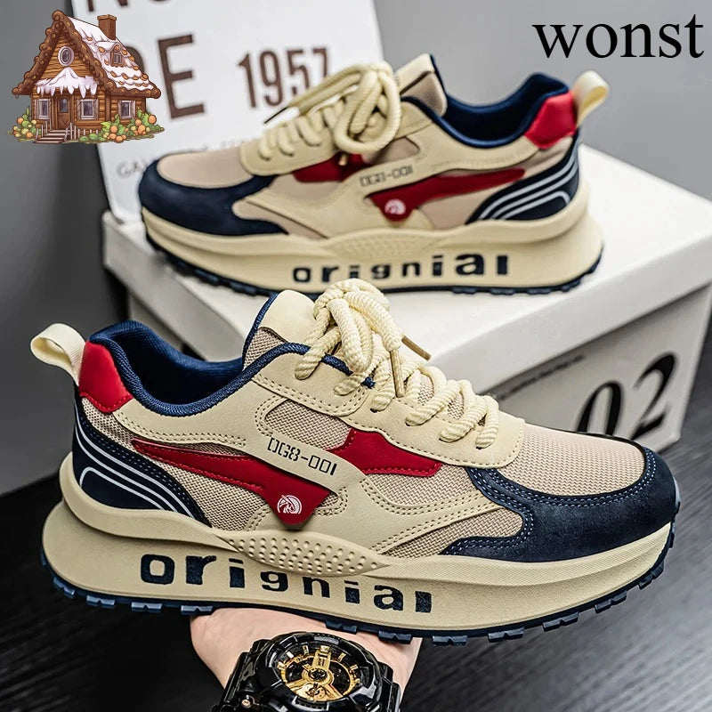 Scarpe Sportive Uomo 2026 In Mesh Da Esterno Traspiranti Con Suola Morbida Comfort Invernale