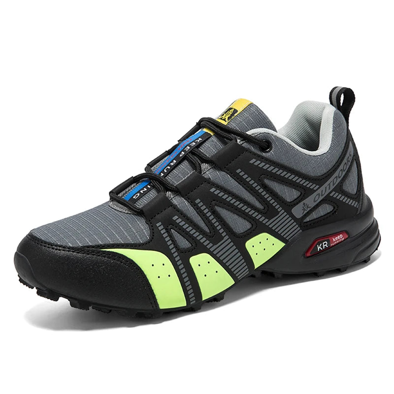 Scarpe Sportive Da Ciclismo All'aperto Da Uomo Impermeabili Antiscivolo Per Escursioni E Campeggio