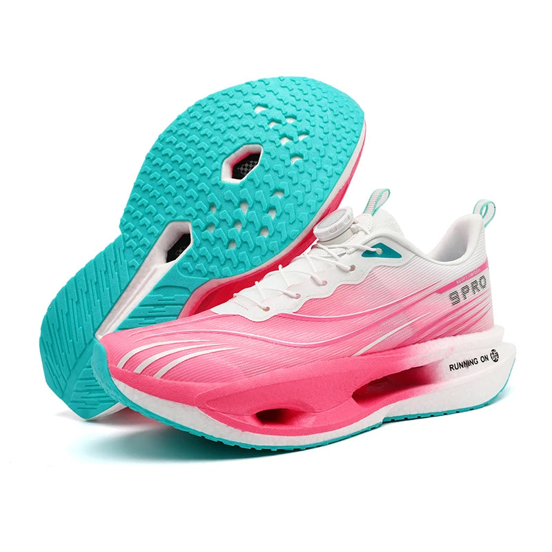 Scarpe Da Corsa Uomo E Donna Leggere Traspiranti Con Piastra In Carbonio Per Maratona Scarpe Da Ginnastica Sportive