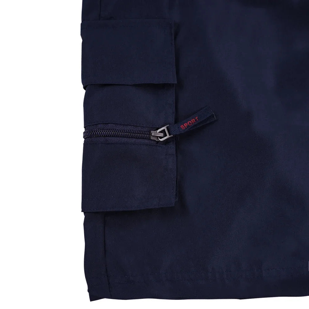 Pantaloncini Cargo Tattici Estivi da Uomo Militari con Tasche Ispirate al Mimetico per Jogging Escursionismo Lavoro
