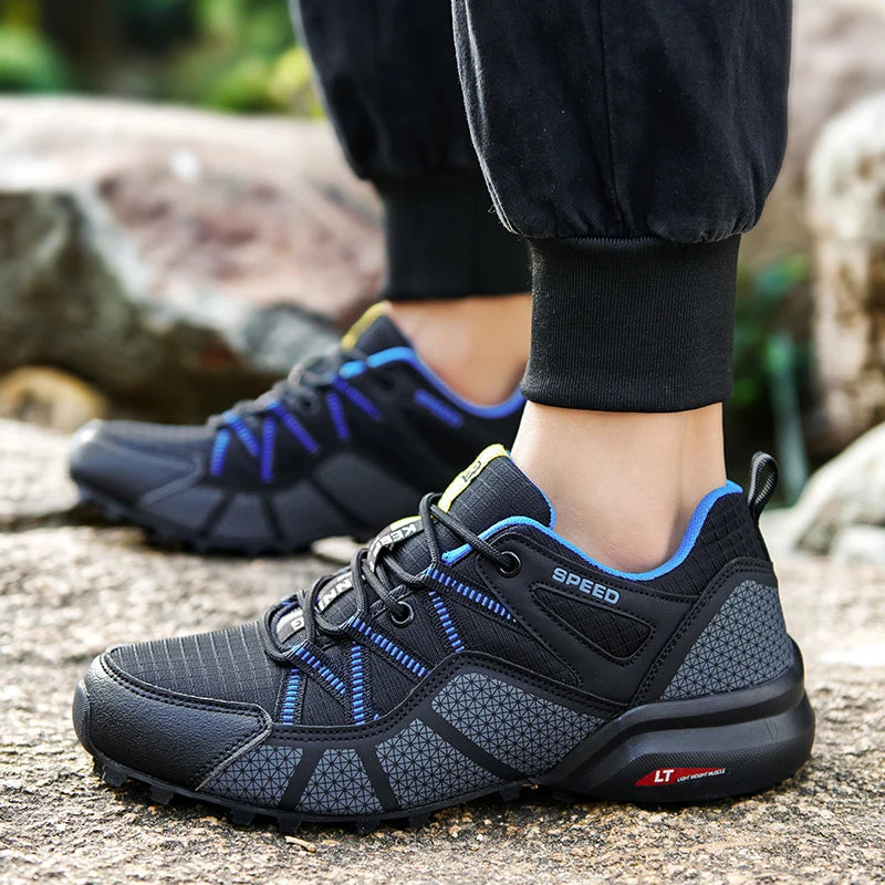 Scarpe Da Trekking Uomo E Donna Impermeabili Antiscivolo Per Viaggio Campeggio Esterno Allenamento Tattiche Grandi