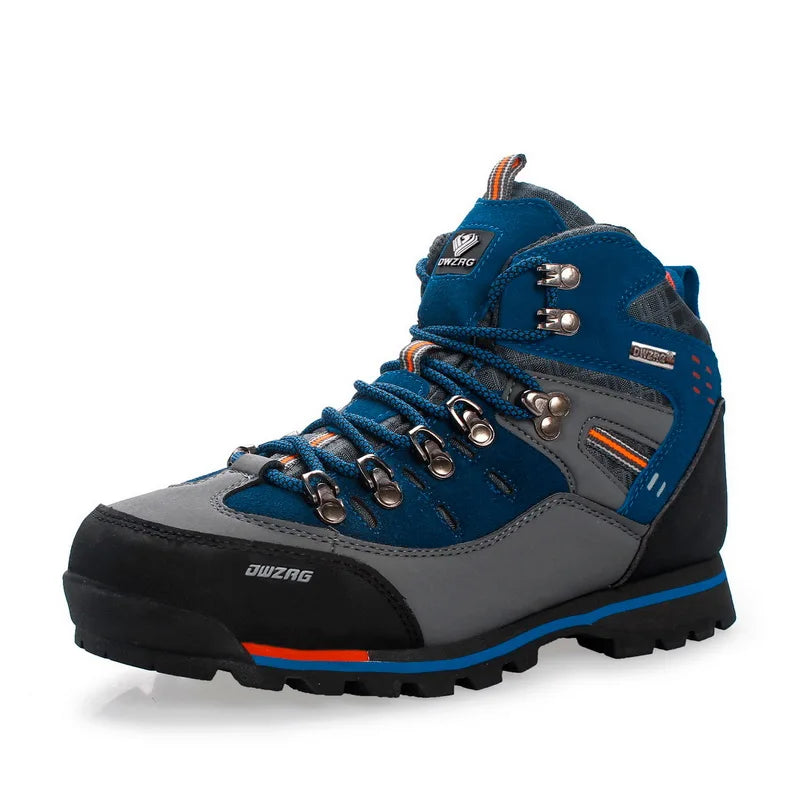 Scarpe Nuove Da Trekking Uomo Impermeabili In Pelle Stivali Invernali Alti Per Esterno Escursionismo Arrampicata E Pesca