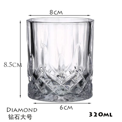 Bicchieri Da Whisky Ecologici E Durevoli Cocktailgeek Forma Rotonda In Vetro Trasparente Per Appassionati Di Whisky