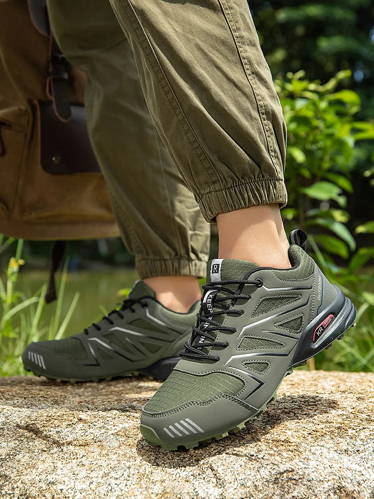 Scarpe Da Trekking Da Uomo Impermeabili Antiscivolo Per Tutti I Terreni Campeggio Allenamento Ciclismo