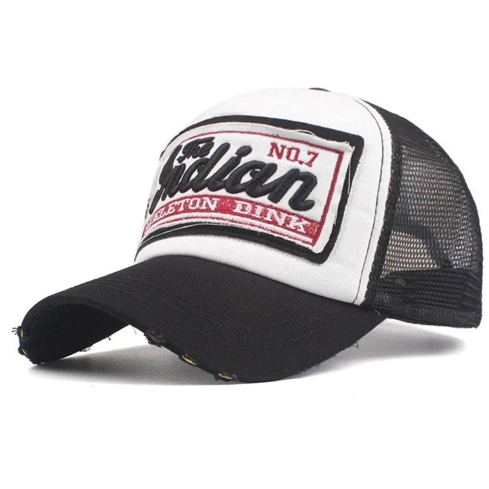 Berretto Da Baseball Streetwear Lettera Ricamo Papà Cappello Snapback Hip Hop Y2K Cappelli Da Camionista Uomo Donna