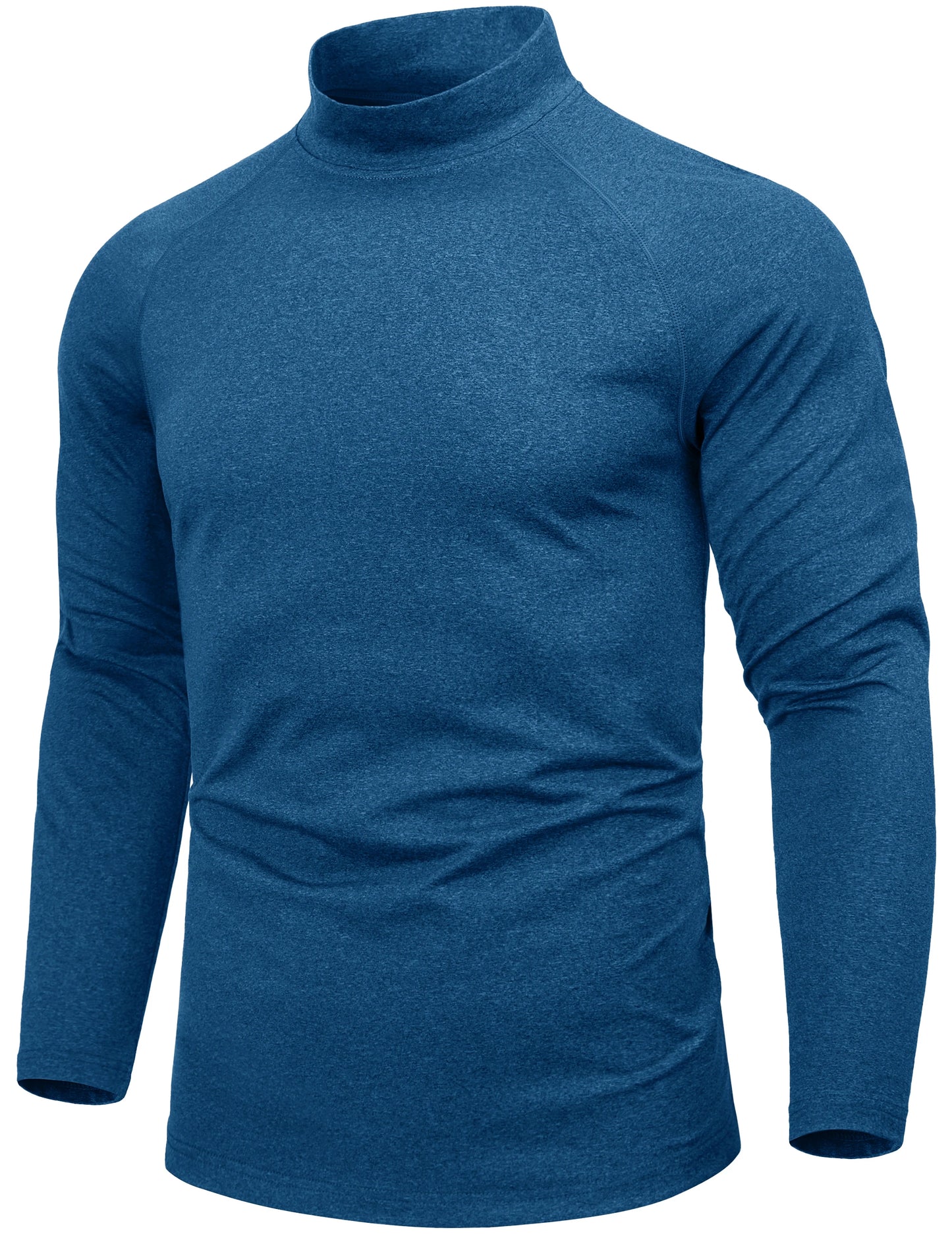 Camicie Termiche Da Uomo Manica Lunga In Micropile Foderata In Pile Livello Base Caldo Per Allenamento Invernale