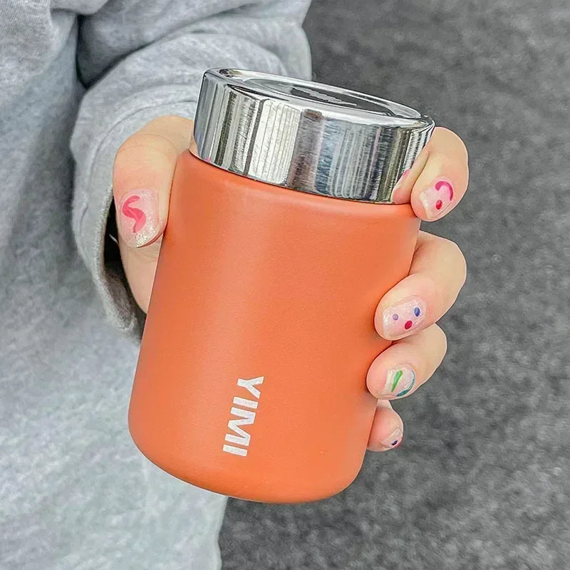 Bottiglia Termica Mini 230 Ml Acciaio Inox 316 Con Isolamento A Vuoto Portatile Per Viaggiare Caffè E Tè Caldi O Freddi
