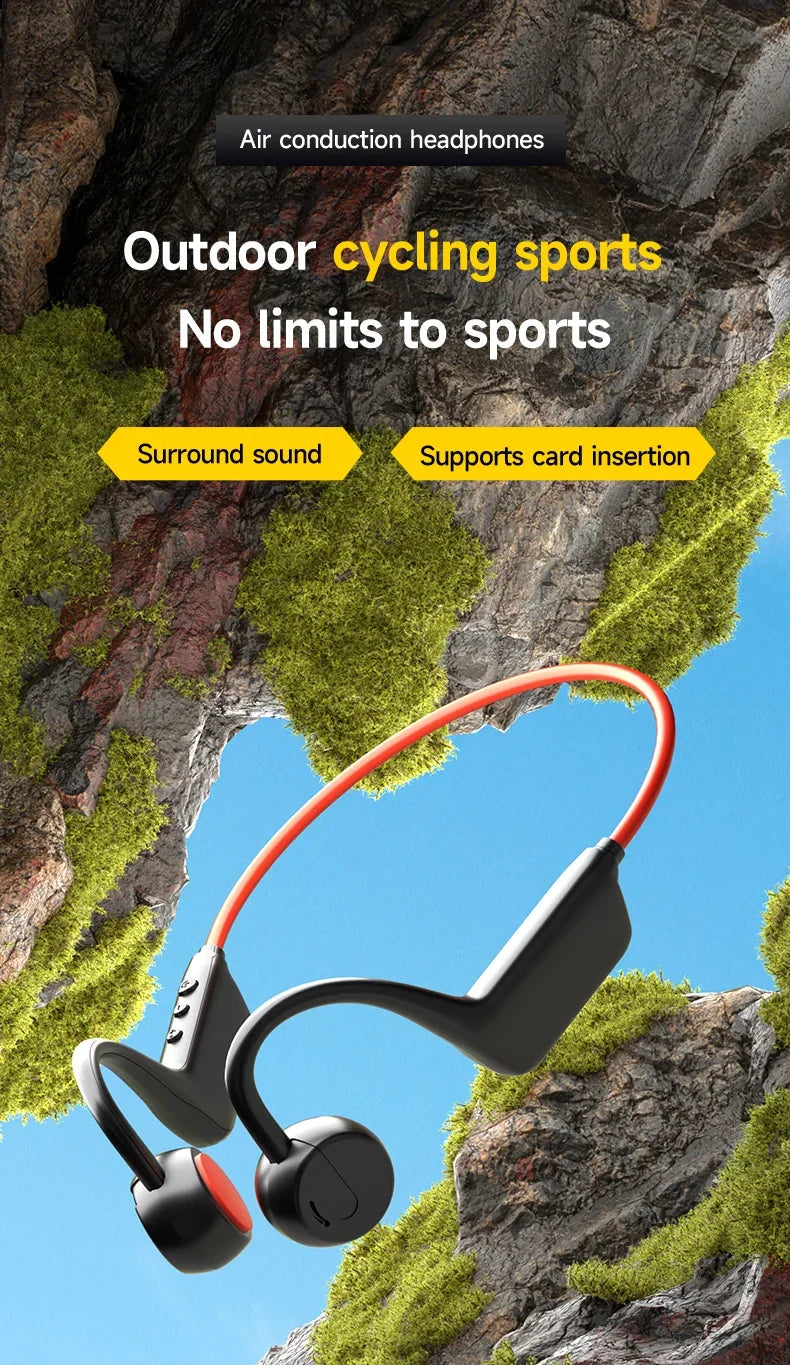 Cuffie A Conduzione Ossea Wireless Lenovo Real X7 X8 IPX8 Bluetooth 5.3 Nuoto Impermeabili Esercizio Fitness 2026
