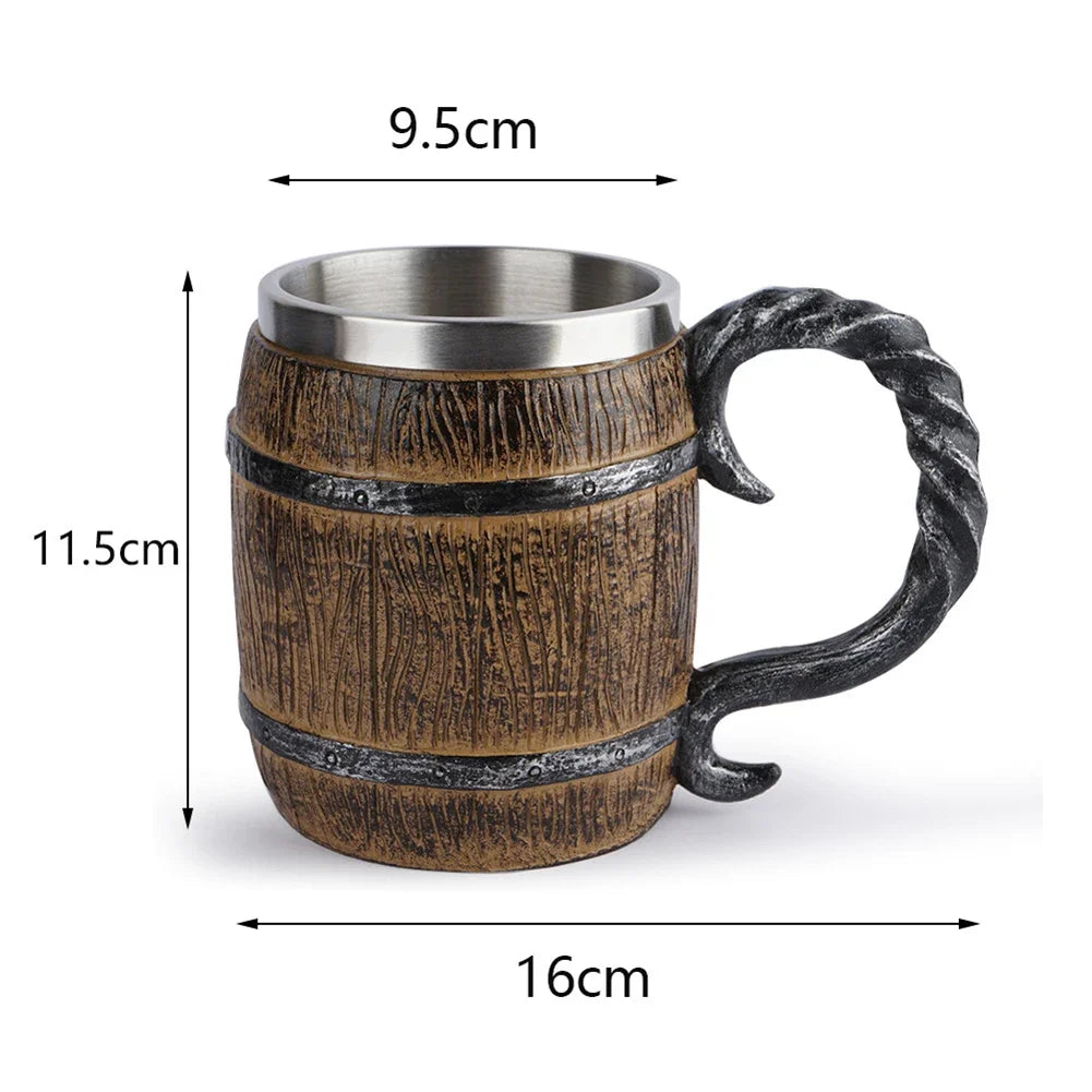Barile In Legno Per Whisky 3L Con Tappo Rubinetto E Supporto Dispenser Per Cocktail E Appassionati