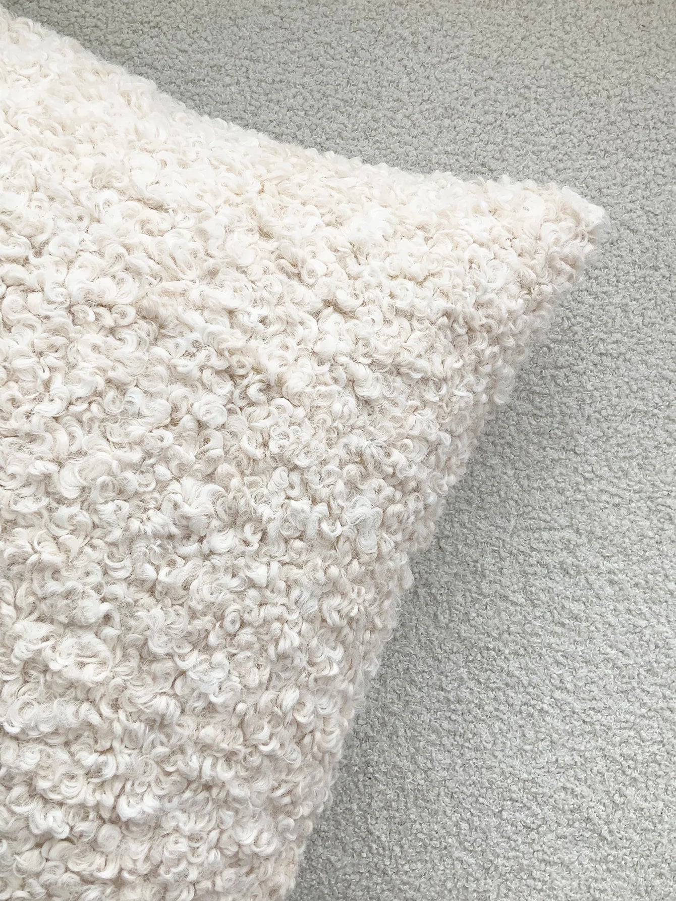Fodera Per Cuscino Teddy In Lana Finta Di Agnello Tinta Unita Spessa Morbida 1 Pezzo Per Divano Decorativo