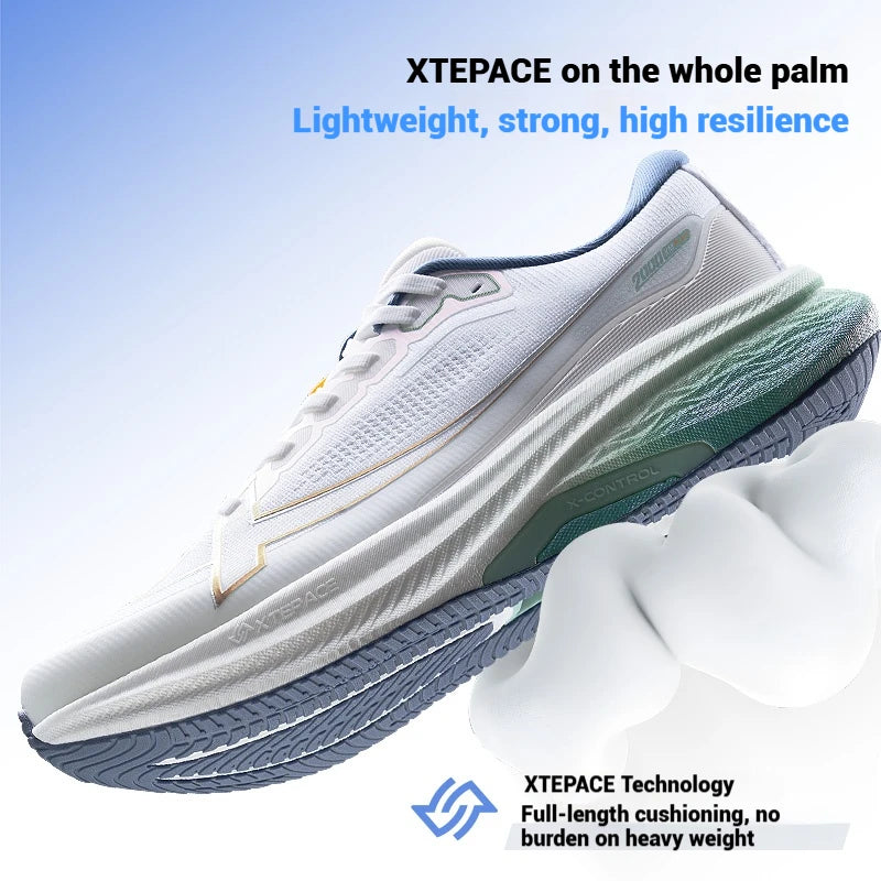 Xtep 2000 Km Plus Scarpe Da Corsa Uomo Leggere Antiscivolo Resistente All Usura 2025 Nuova Primavera