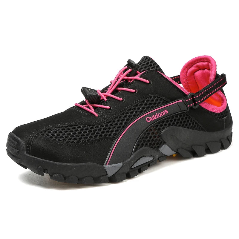 Scarpe Da Acqua Alte Uomo Ad Asciugatura Rapida Traspiranti In Mesh Antiscivolo Per Trekking E Arrampicata Slip On