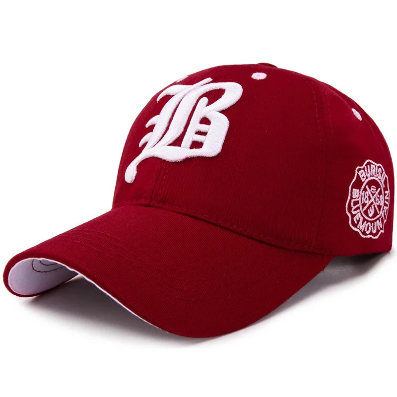 Berretto Baseball Unisex Cotone Estivo con Ricamo Snapback Protezione Solare Adulti