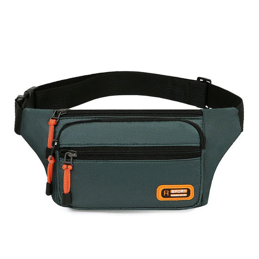 Marsupio da Uomo Impermeabile Unisex Borsa a Tracolla per Corsa e Attività Leggero e Resistente