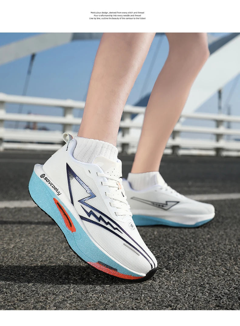 Scarpe Da Corsa 2026 Con Piastra In Carbonio Per Maratona, Sneakers Traspiranti E Leggere Uomo Donna, Antiscivolo
