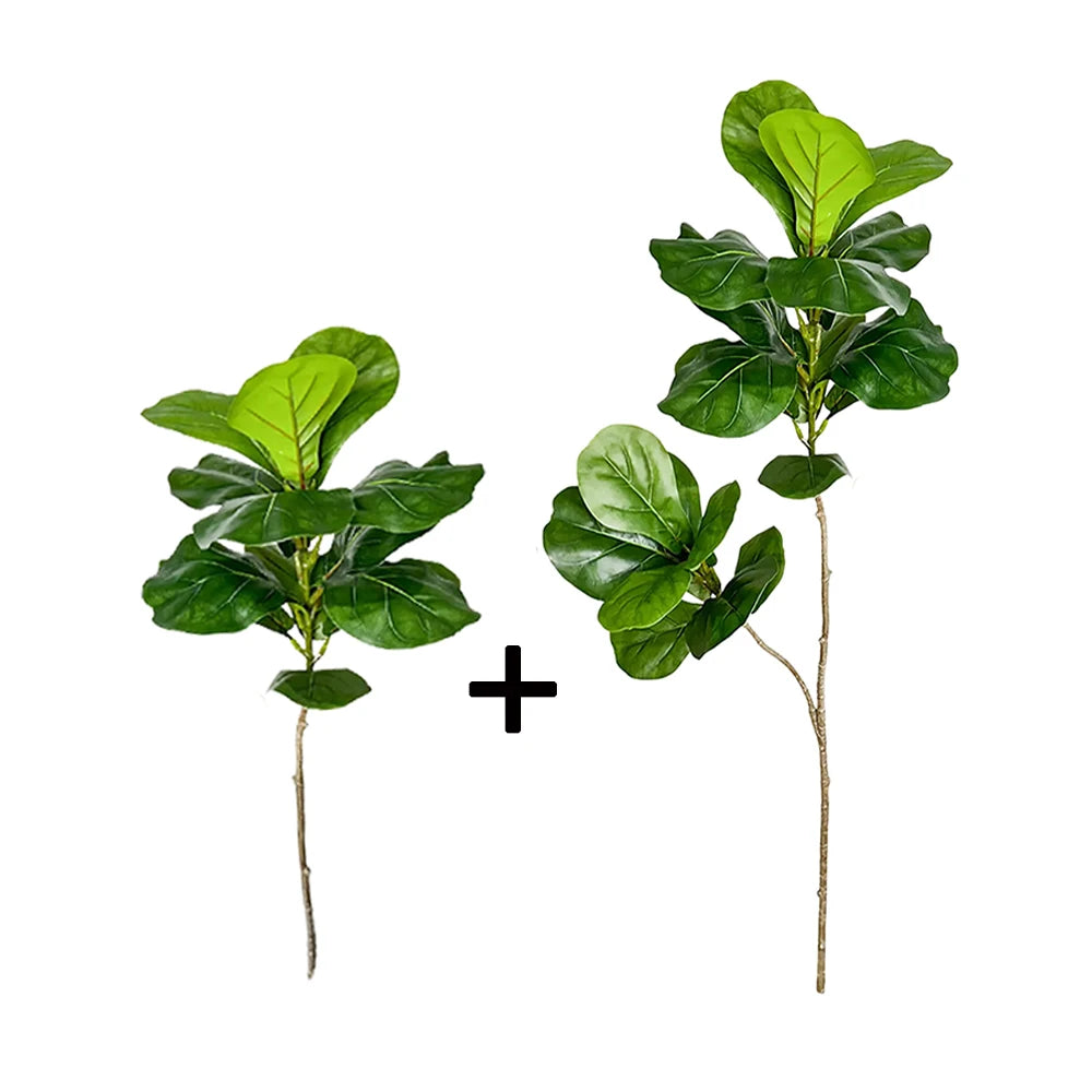Kmitang Albero Artificiale Ficus Grande 70 135 Centimetri Realistica Interni Ed Esterni Decorazione Per Giardini Uffici