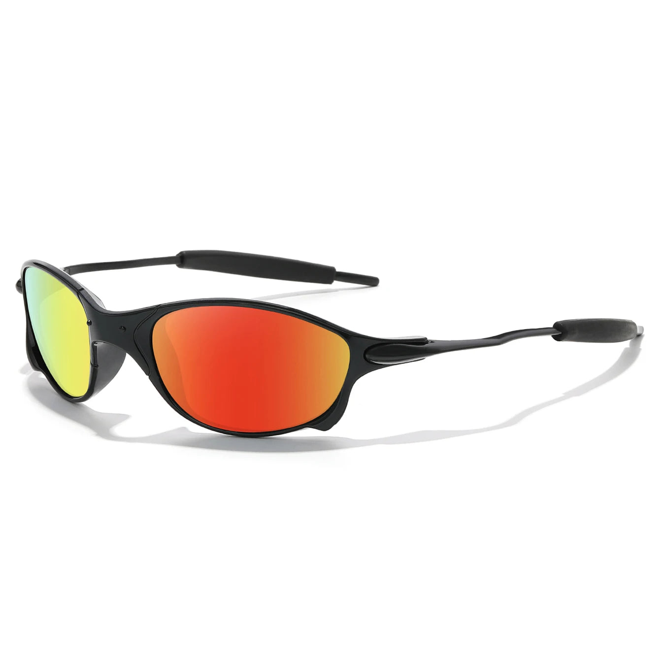 Occhiali Da Sole Ciclismo Unisex LOISRUBY UV400 Lenti Policarbonato Montatura Multicolore Corsa Escursionismo Viaggi