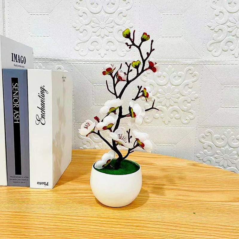 Prugna Vaso Di Fiori Finti In Plastica Artificiale Per Casa Ufficio Ornamenti Da Tavolo Decorazione Per Festa Di Nozze