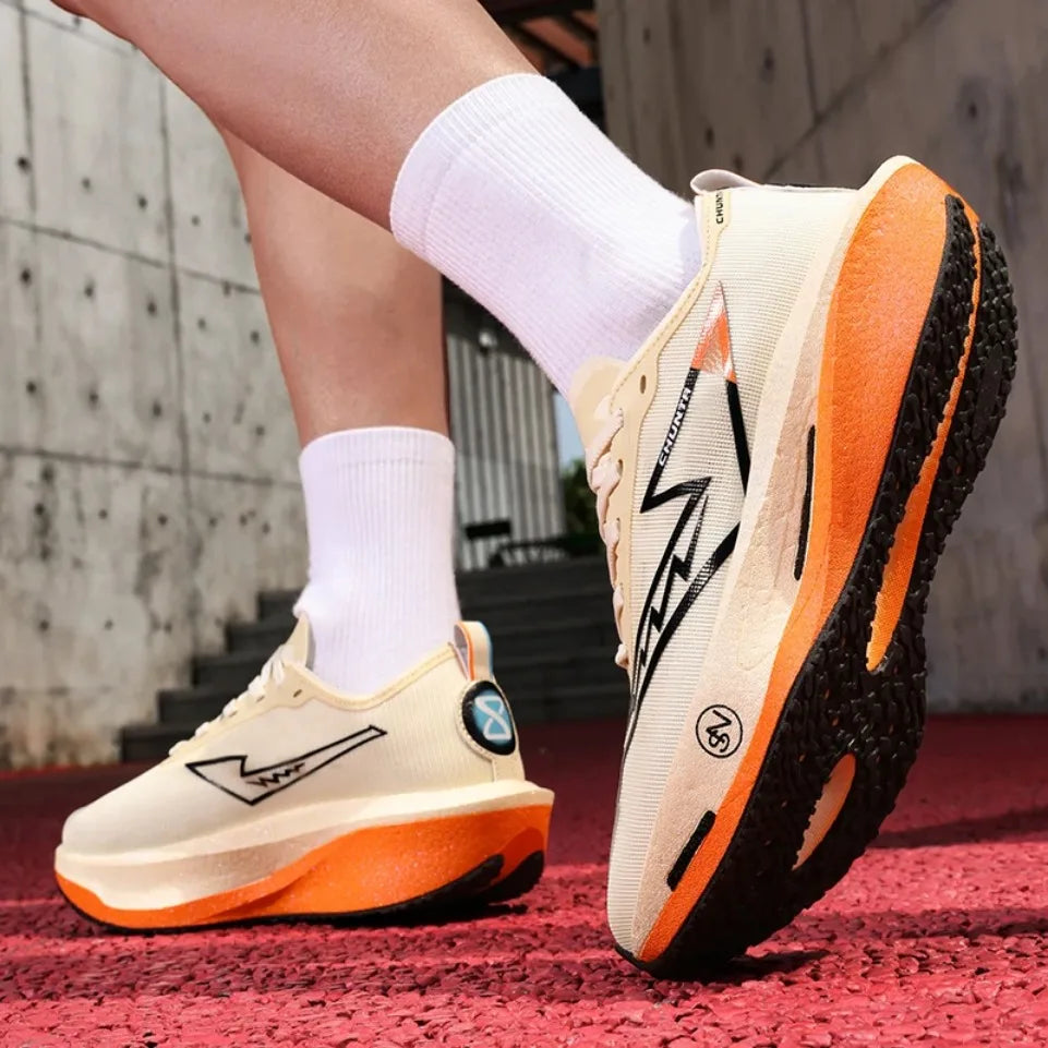 Scarpe Da Corsa Con Piastra In Carbonio Leggere Traspiranti Per Maratona Uomo E Donna Scarpe Atletiche Confortevoli
