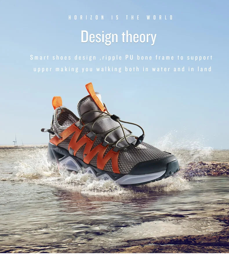 Scarpe Da Trekking Estive Traspiranti Per Uomo E Donna All Aperto Campeggio Pesca Aqua RAX