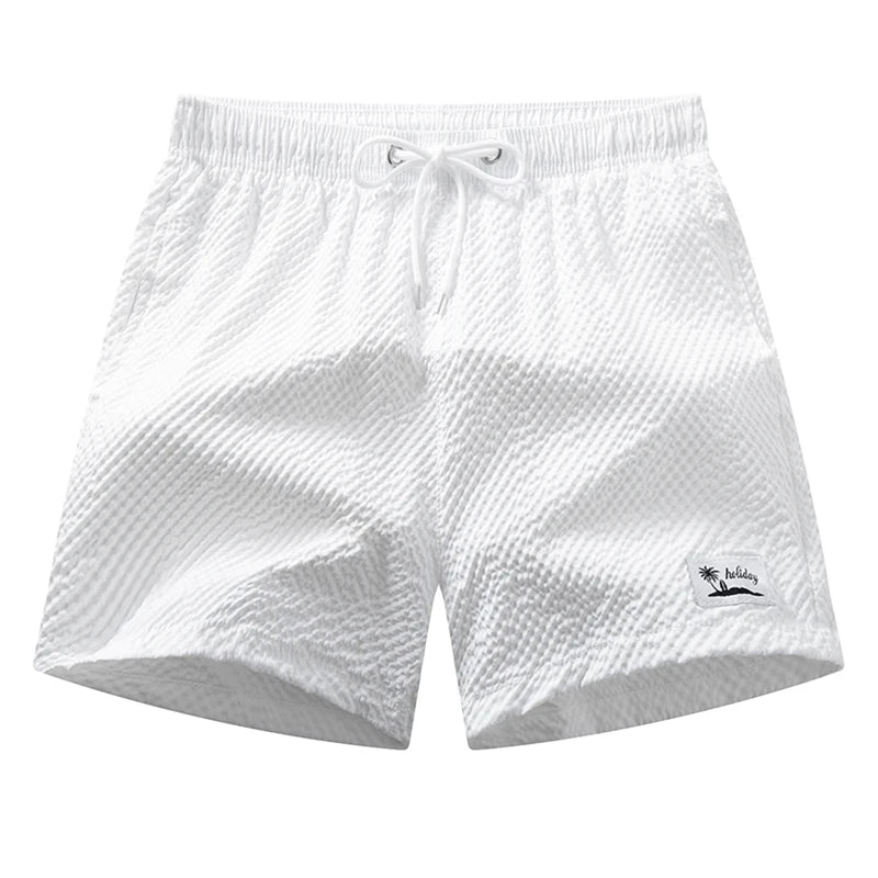 Pantaloncini Da Spiaggia Da Uomo Con Asciugatura Rapida Fodera In Rete Tasche Shorts HooThreads Costume Da Bagno