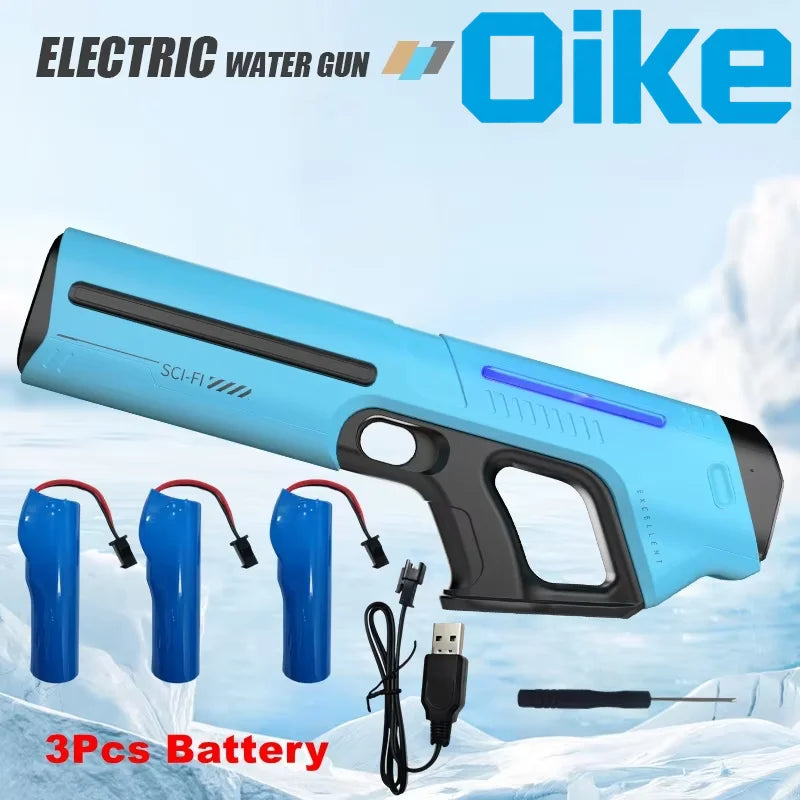 Pistola Ad Acqua Elettrica Per Bambini E Adulti Blaster Con Aspirazione Automatica Per Gioco Estivo All Aperto