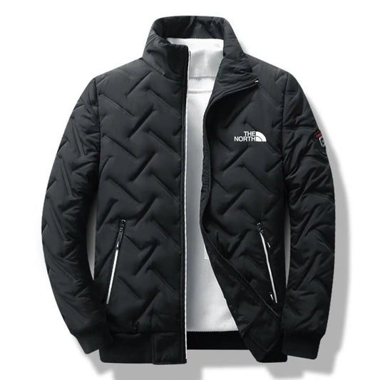 Piumino In Cotone Da Uomo 2026 Nuova Moda Autunno Inverno Giacca Corta Imbottita Con Collo Alto Casual Senza Cappuccio
