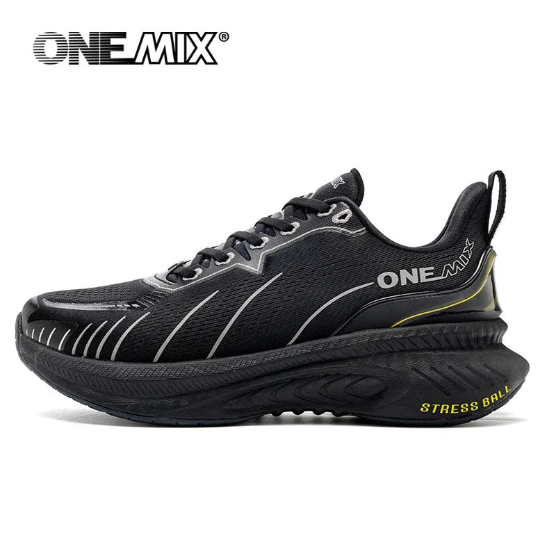 Onemix Nuove Scarpe Da Corsa Ammortizzanti Uomo Runner Antiscivolo Per Esterno Scarpe Da Ginnastica Sportive