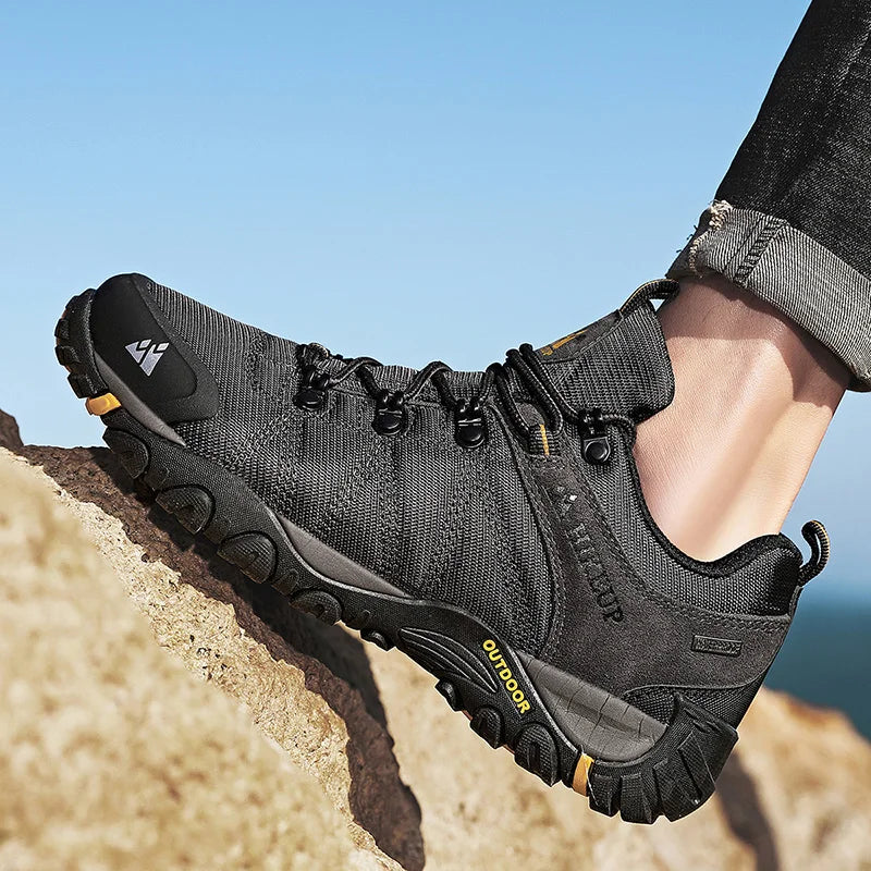 Scarpe Trekking Uomo Antiscivolo Traspiranti Esterno Resistente Agli Spruzzi Arrampicata Sneaker Montagna Turismo