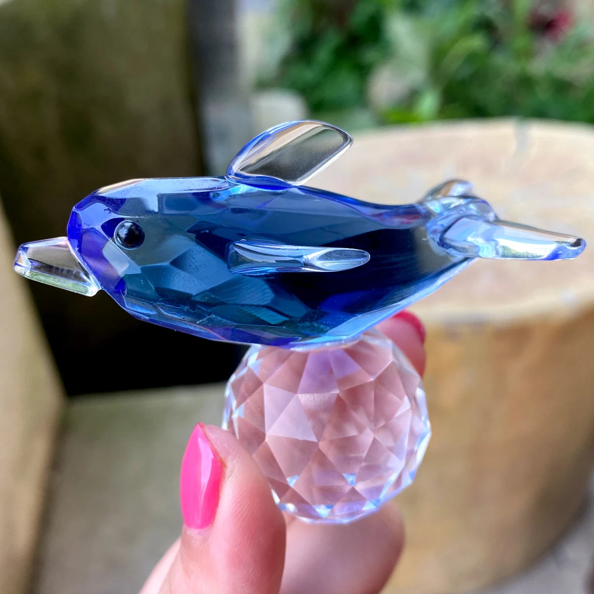30 Cristallo Trasparente Figurine Animali Carini Scultura in Vetro Decorazioni Ornamento Tavolo Regalo Natale Bambini
