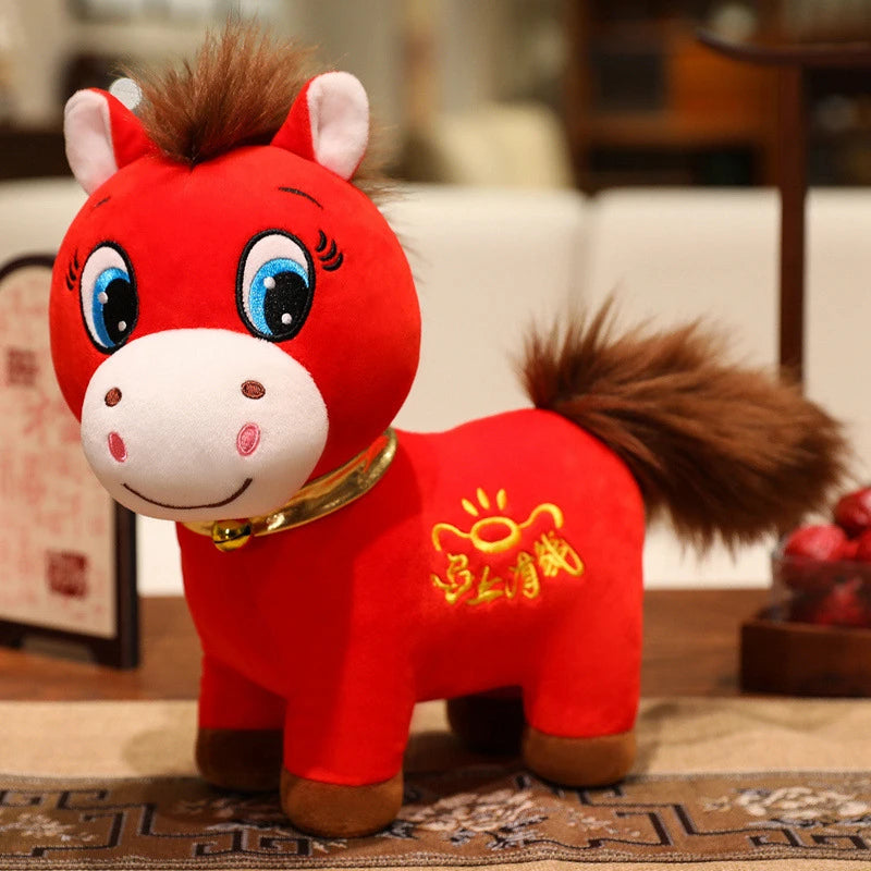Mascotte Creativa Del Cavallo Anno Nuovo Con Faccia Piangente Decorazione Da Scrivania Regalo Per San Valentino Novità