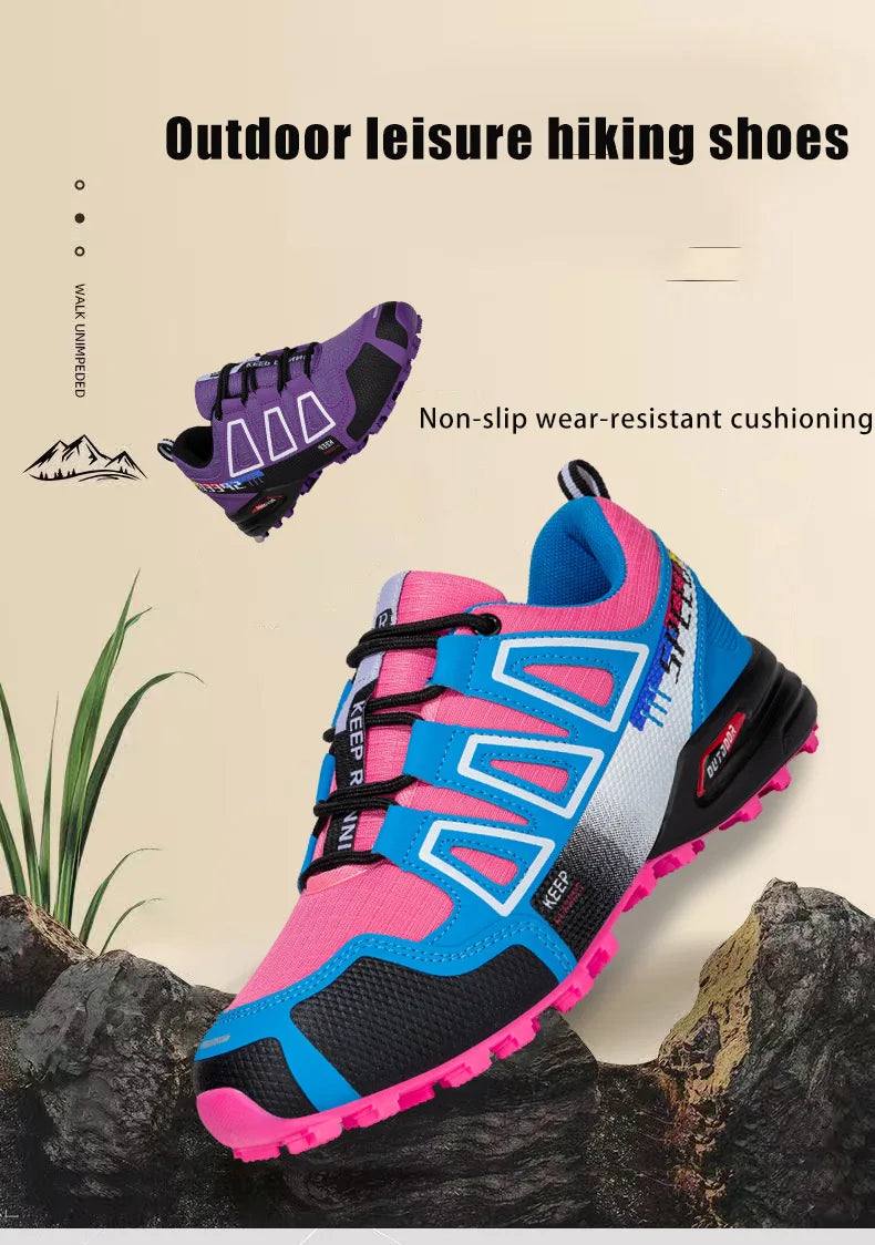 Scarpe Da Trekking All'aperto Unisex Antiscivolo Con Lacci Leggere Per Allenamento Tattiche Da Uomo Ciclismo Casual