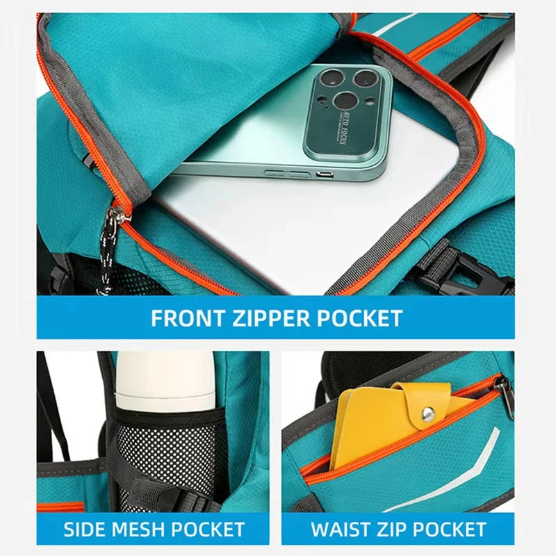 Zaino Ultraleggero Da Ciclismo Campeggio MTB Bici Da Strada Escursionismo Trekking Arrampicata Con Sistema Idratazione