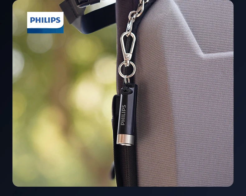 Philips Mini Torcia SFL1121 Alta Intensità Ultraluminosa Ricaricabile Portatile Autodifesa Emergenza Esterna 200 Metri
