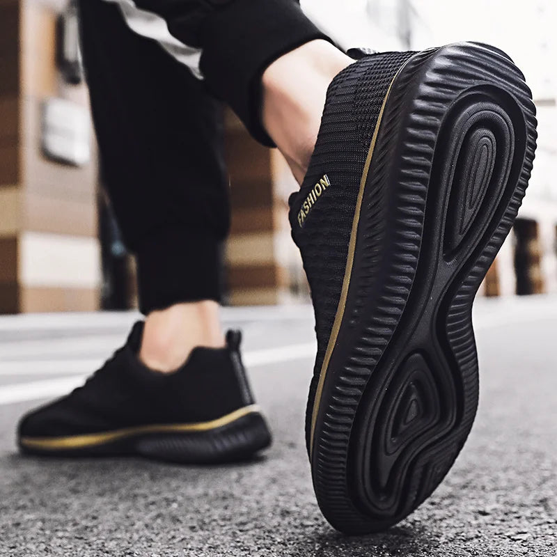 Scarpe Da Corsa Da Uomo Leggere Traspiranti Sneakers Sportive Per Jogging E Passeggio In Mesh Con Lacci Comode