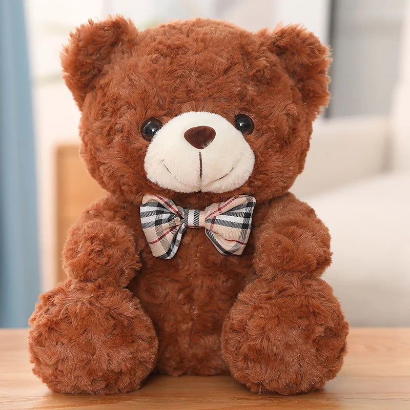 Orsacchiotto Peluche 25 Cm Imbottito Morbido Cartone Animato Regalo Per Bambine E Ragazzi Sorprendente