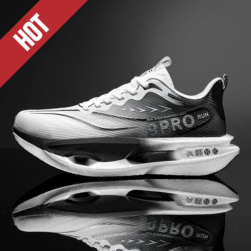 Scarpe Da Corsa Sportive Con Piastra In Carbonio Traspiranti Leggere Comfort Per Jogging Uomo Donna