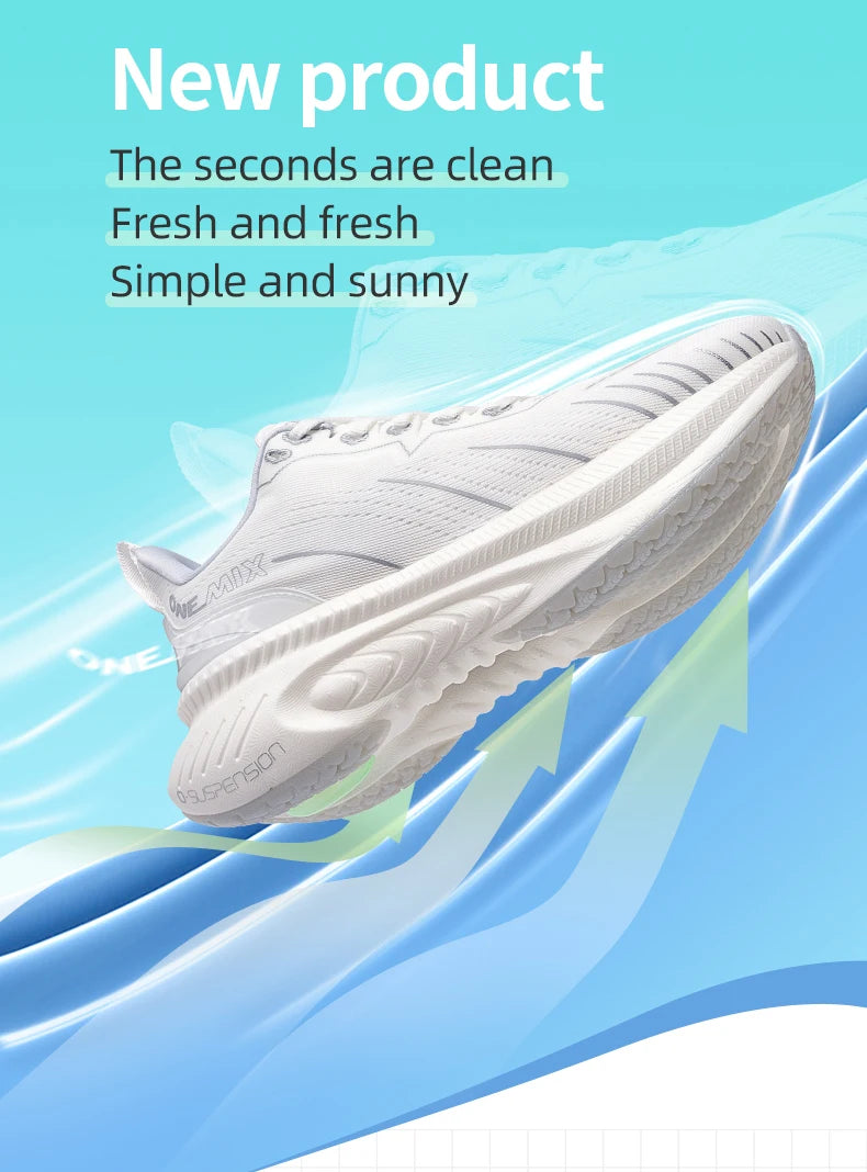 ONEMIX 21608A Scarpe Trail Da Uomo Blu Antiscivolo Scarpe Sportive Invernali Calde Per Allenamento All'Aperto