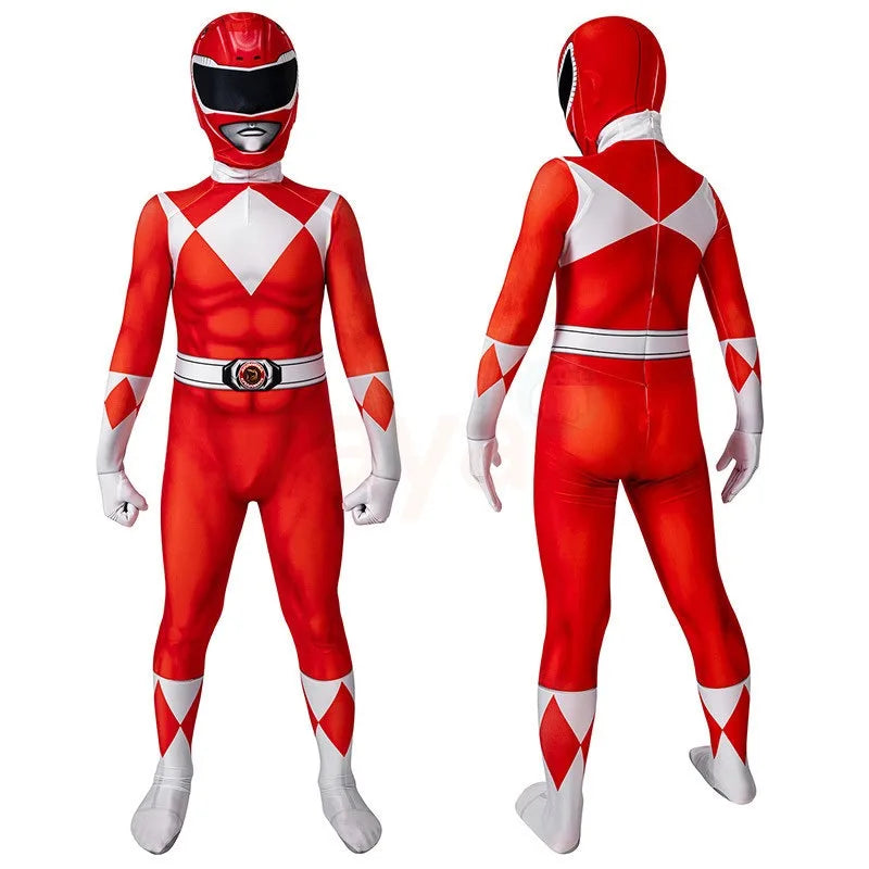 Costume Cosplay Morpher Supereroe Samurai Sentai Shinkenger Rangers Halloween Maschera Per Uomo Ragazzo
