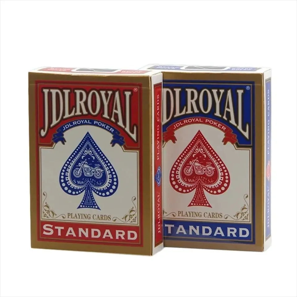 Mazzi Da Poker Sigillati Jdlroyal Rosso Blu Carte Da Gioco Regolari Trucchi Magici GYH