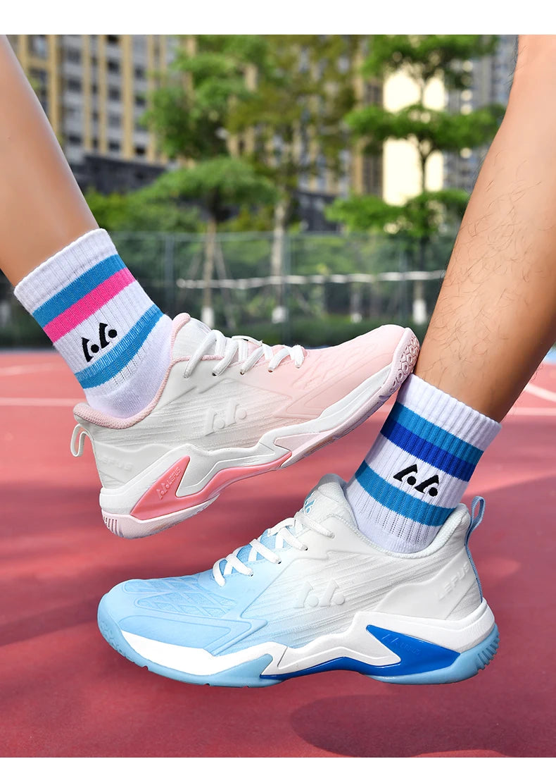 Scarpe Da Uomo Multisport Alte Prestazioni Resistente All Usura Per Tennis Badminton Ping Pong Pallavolo