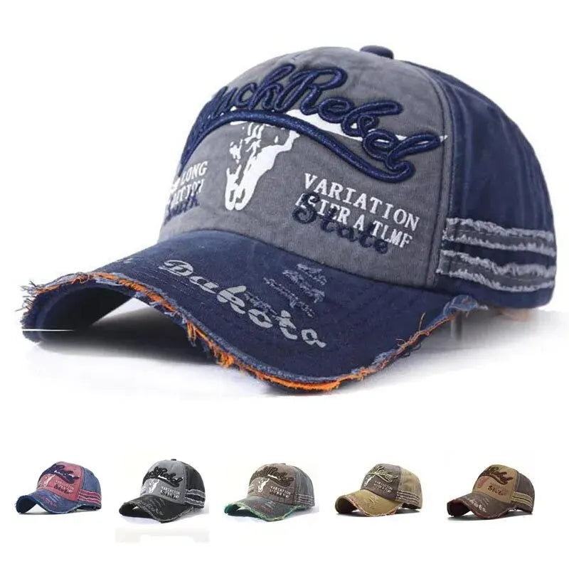 Berretto Da Baseball In Cotone Con Rete Snapback Protezione Solare Unisex Hip Hop Casual Outdoor