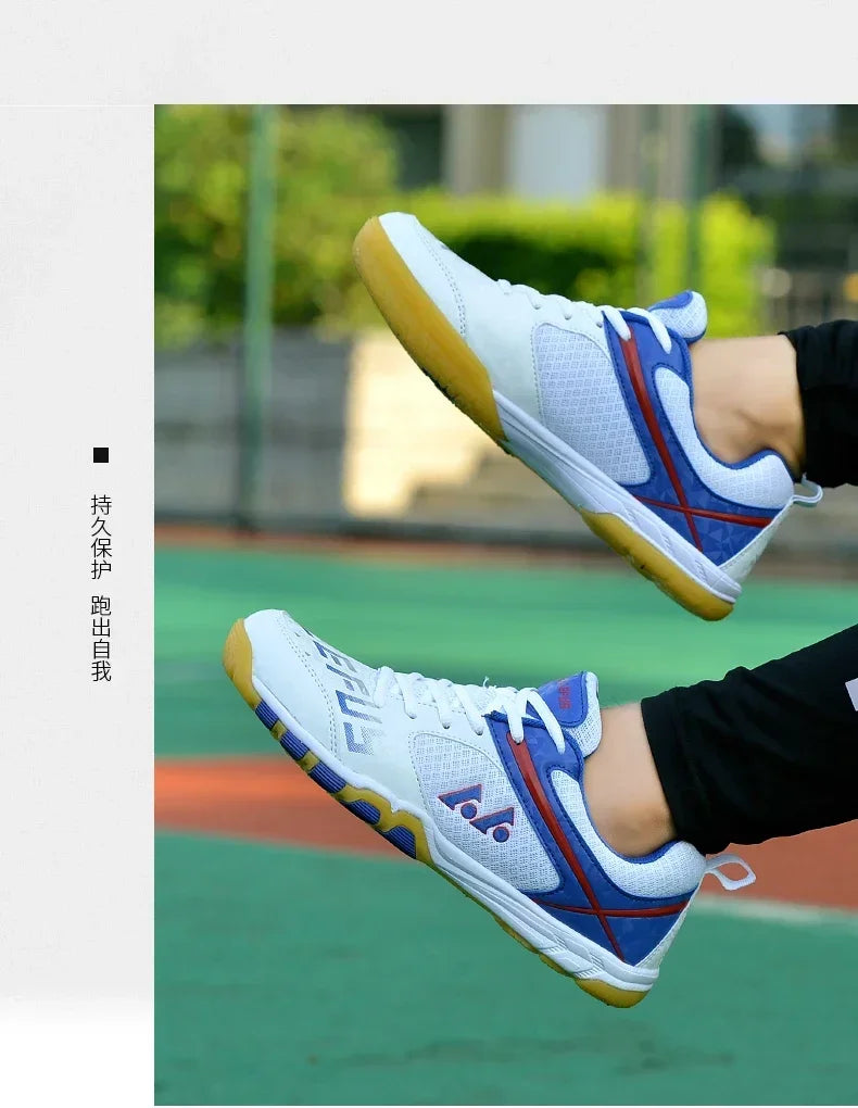 Scarpe Da Tennis Da Competizione Uomo Professionali Traspiranti Coppia Scarpe Da Ping Pong E Badminton