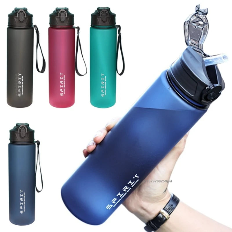 Bottiglia Dacqua 750 Ml Con Indicatore Del Tempo E Cannuccia Integrata Impermeabile Motivazionale Per Palestra Viaggi
