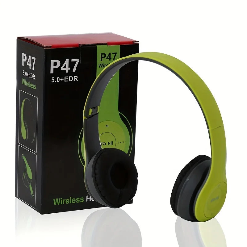 Auricolare Bluetooth P47 5.0 Pieghevole Senza Fili Per Giochi Wireless Compatibile Con iPhone Xiaomi Android